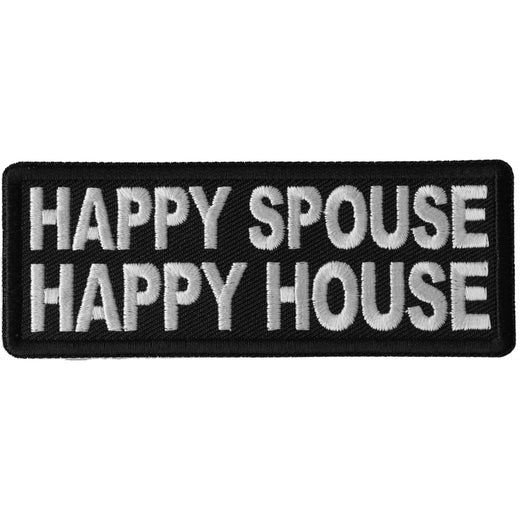 P6695 Happy Spouse Happy House Patch