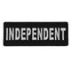 P4426 Independent Black White 4 Inch Patch