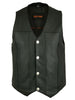 DS141 Men's Single Back Panel Concealed Carry Vest (Buffalo Nickel Snaps)
