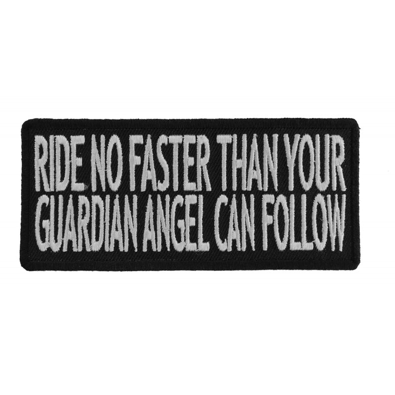 P1078 Ride No Faster Than Your Guardian Angel Can Follow Funny Biker