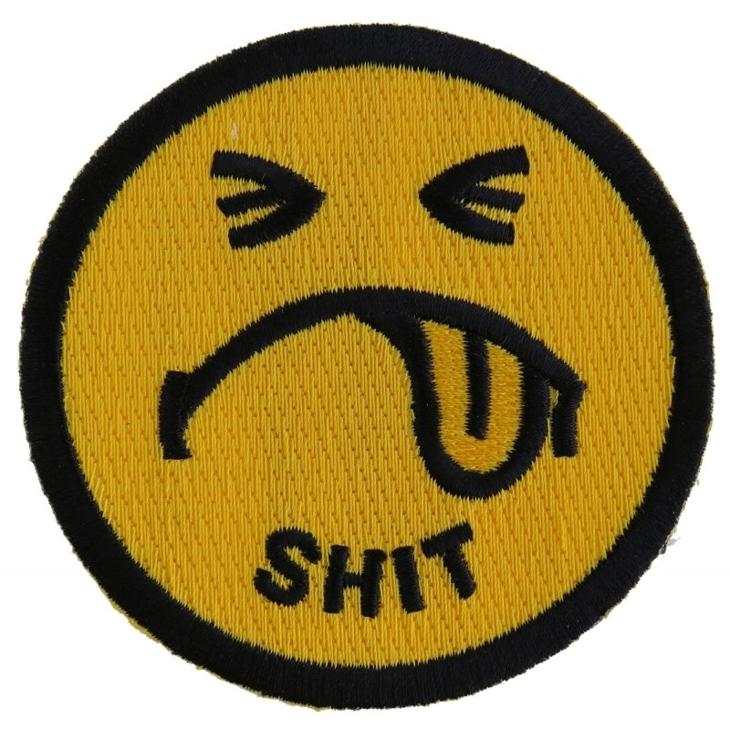P2225 Shit Smiley Face Patch