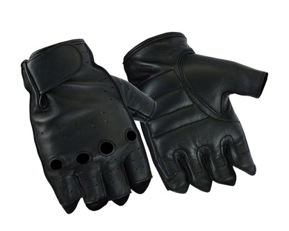 Men's Advance Deer Skin Fingerless Gloves