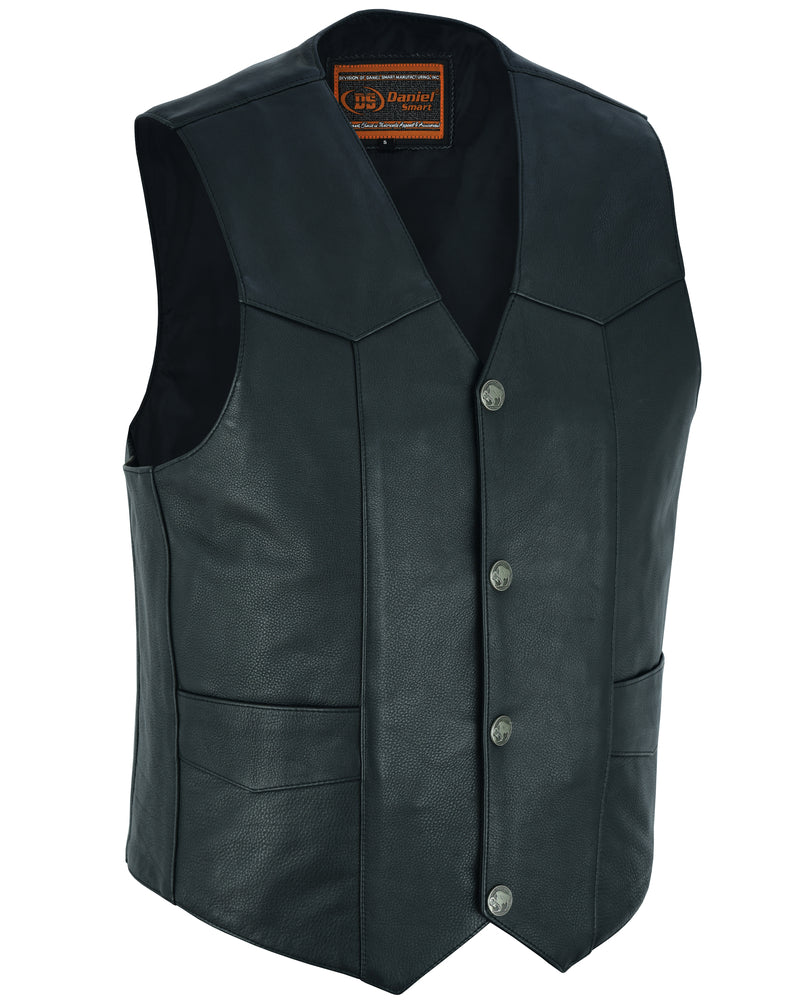 Men's Single Back Panel Concealed Carry Vest