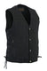 DM905BK Men's Single Back Panel Concealed Carry Denim Vest