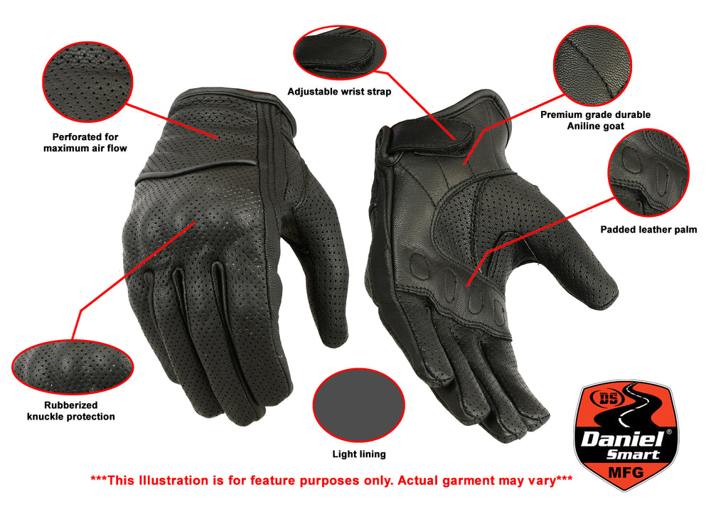 Women's Perforated Sporty Glove