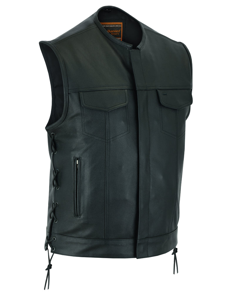 Event leather motorcycle on sale vest