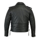 DS731 Men's Classic Side Lace Police Style M/C Jacket