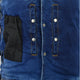 DM905BU    Men's Single Back Panel Concealed Carry Denim Vest