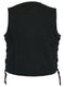 DM952 Women's Denim Classic Side Lace Vest
