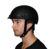 D1-ANS D.O.T. DAYTONA SKULL CAP W/O VISOR - HI-GLOSS BLACK