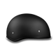 D1-BNS D.O.T. DAYTONA SKULL CAP W/O VISOR - DULL BLACK