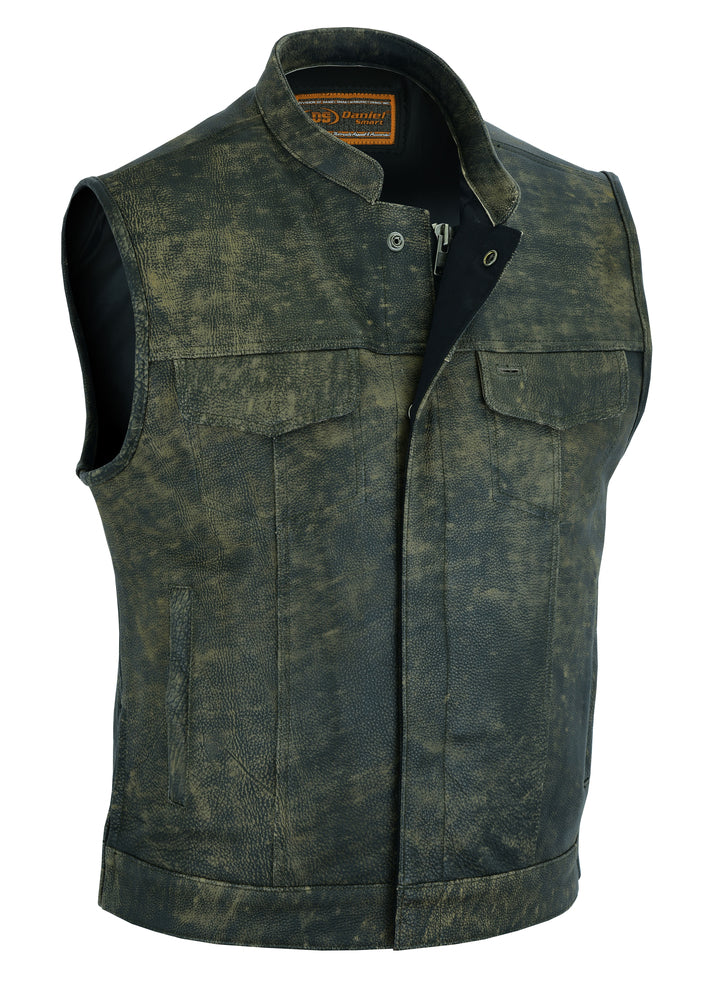 Men's Conceal Carry Antique Brown Vest