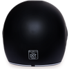 R1-B D.O.T. FULL FACE: DAYTONA RETRO: DULL BLACK