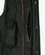 DS181A Concealed Snap Closure, Milled Cowhide, Without Collar & Hidden Zipper