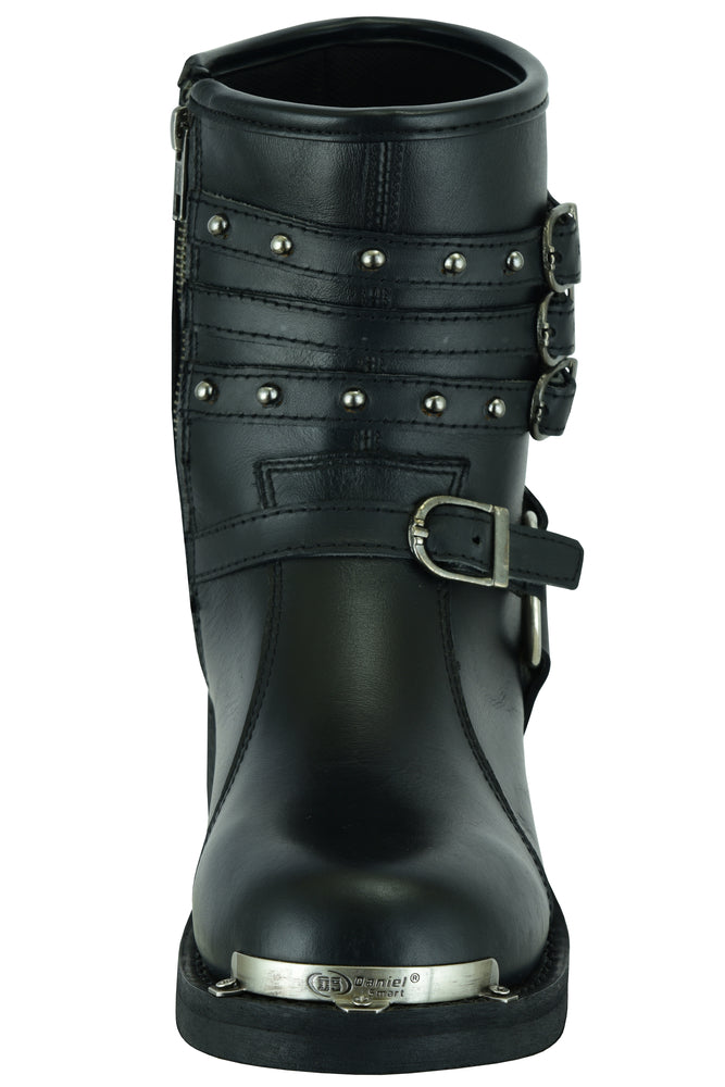 Ladies black hotsell buckle boots