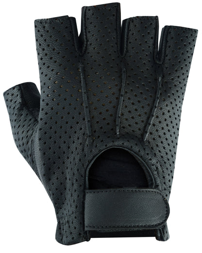 Women's Tough Perforated Fingerless Glove