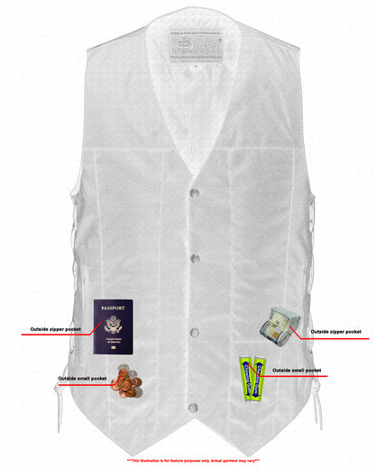 Men's Textile Ten Pocket Utility Vest