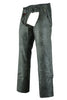 DS413 Unisex Double Deep Pocket Thermal Lined Chaps - GRAY